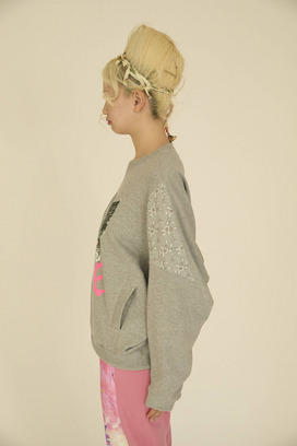 CAT LOVER PRINT URAKE TOPS 詳細画像