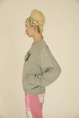 CAT LOVER PRINT URAKE TOPS 詳細画像