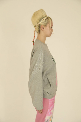 CAT LOVER PRINT URAKE TOPS 詳細画像