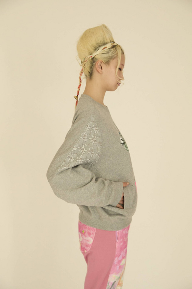 CAT LOVER PRINT URAKE TOPS 詳細画像 off white 9