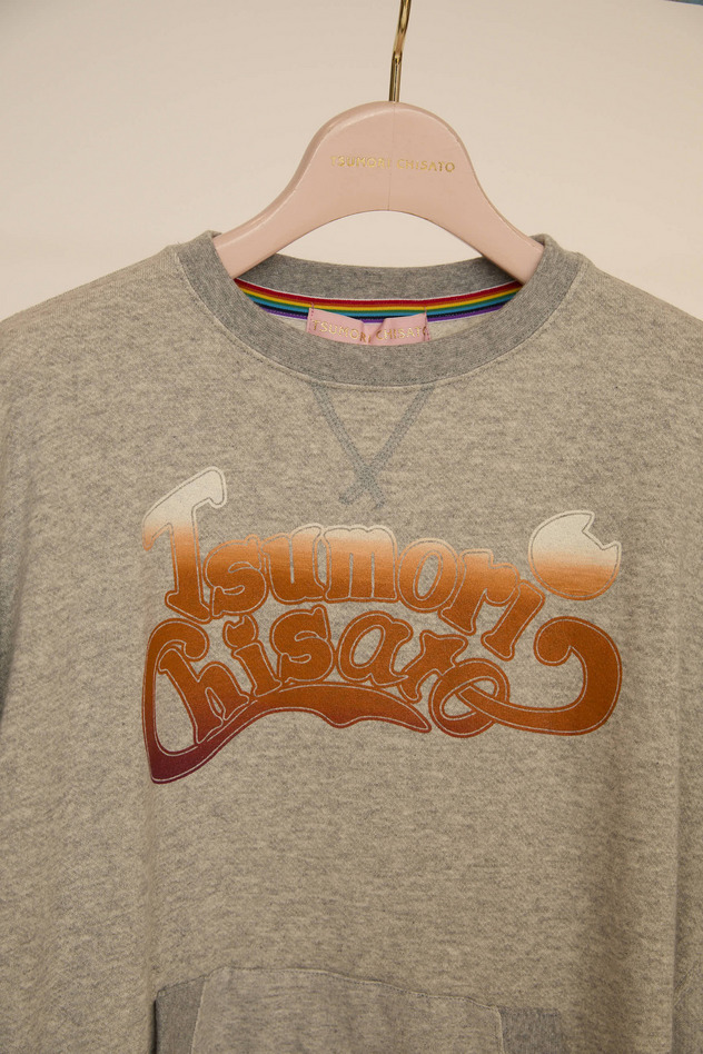 GRADATION LOGO URAKE TOPS 詳細画像 light blue 10