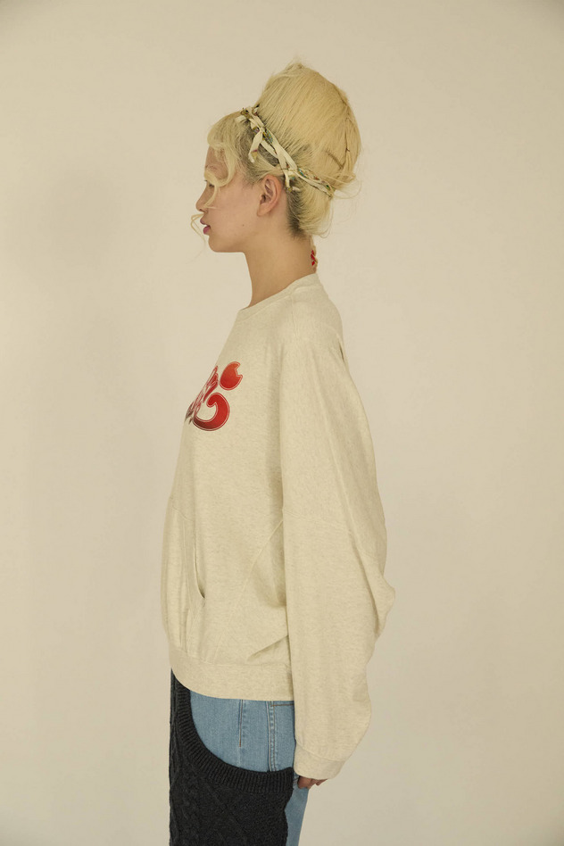 GRADATION LOGO URAKE TOPS 詳細画像 light blue 4