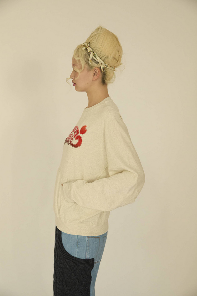 GRADATION LOGO URAKE TOPS 詳細画像 light blue 5