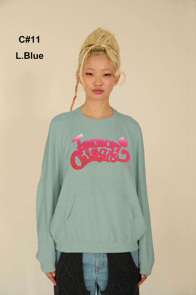 GRADATION LOGO URAKE TOPS 詳細画像 light blue 1