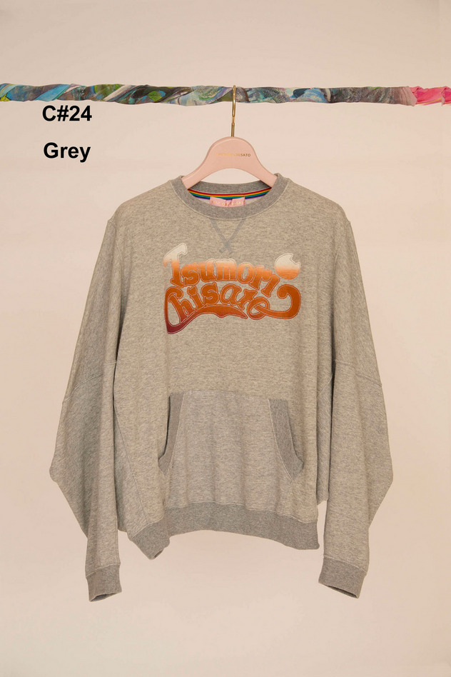 GRADATION LOGO URAKE TOPS 詳細画像 gray 1