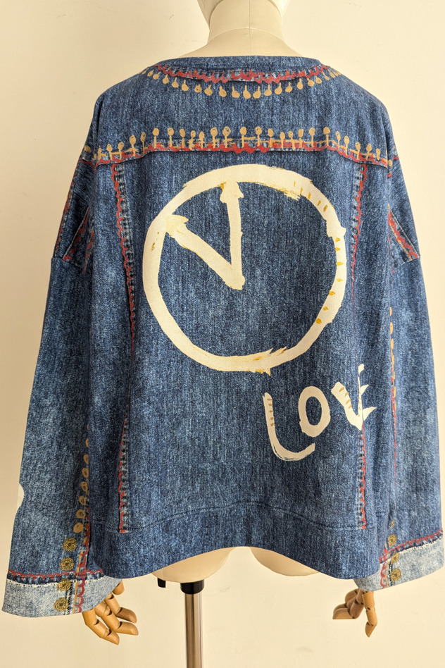 TROMPE-L'OEIL DENIM PRINT TOPS（JAPAN LIMITED） 詳細画像 light blue 3