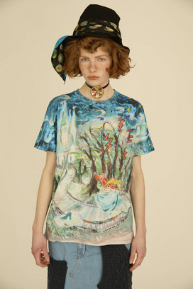 MIDNIGHT PRINCESS PRINT T-SHIRT