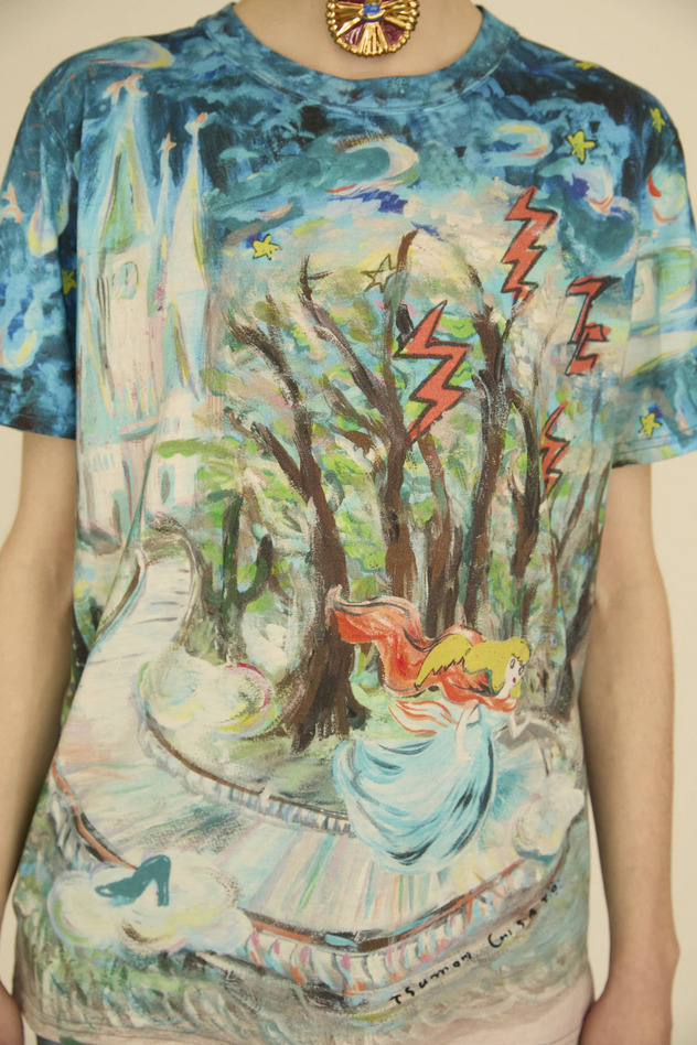 MIDNIGHT PRINCESS PRINT T-SHIRT 詳細画像 pink 2