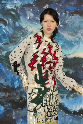 SEQUINS KNIT  詳細画像