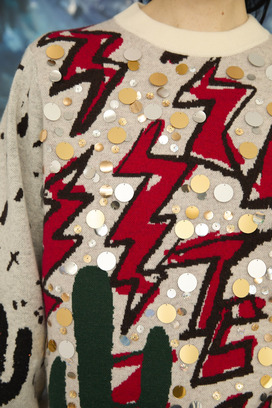 SEQUINS KNIT  詳細画像