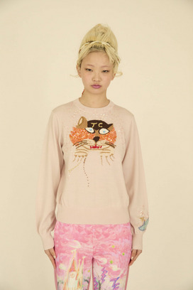 CAT KNIT SWEATER 詳細画像