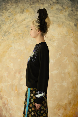 CAT KNIT SWEATER 詳細画像