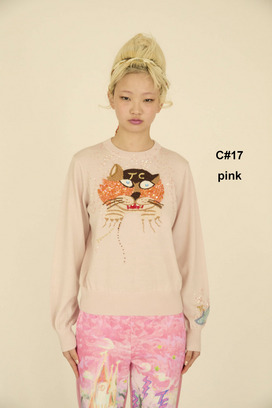 CAT KNIT SWEATER 詳細画像