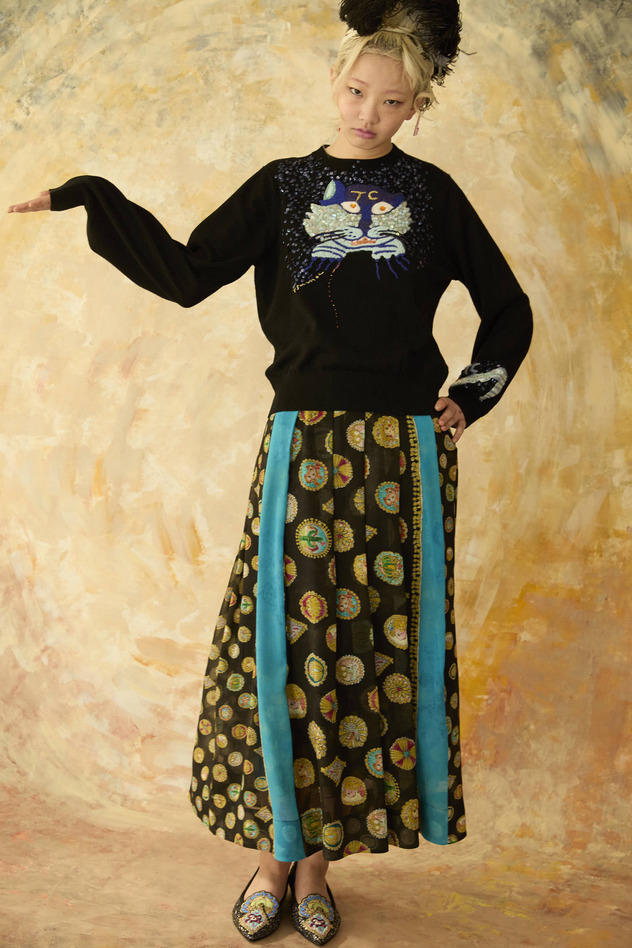 CAT KNIT SWEATER 詳細画像 pink 10