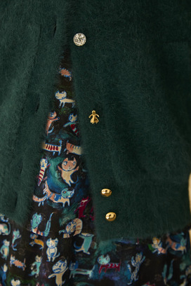 BLUE FOX CARDIGAN 詳細画像