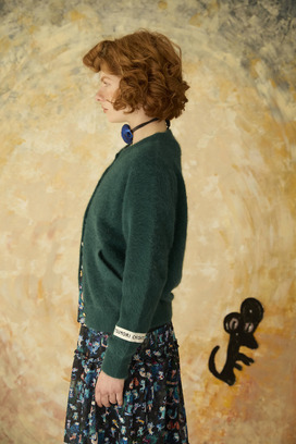 BLUE FOX CARDIGAN 詳細画像