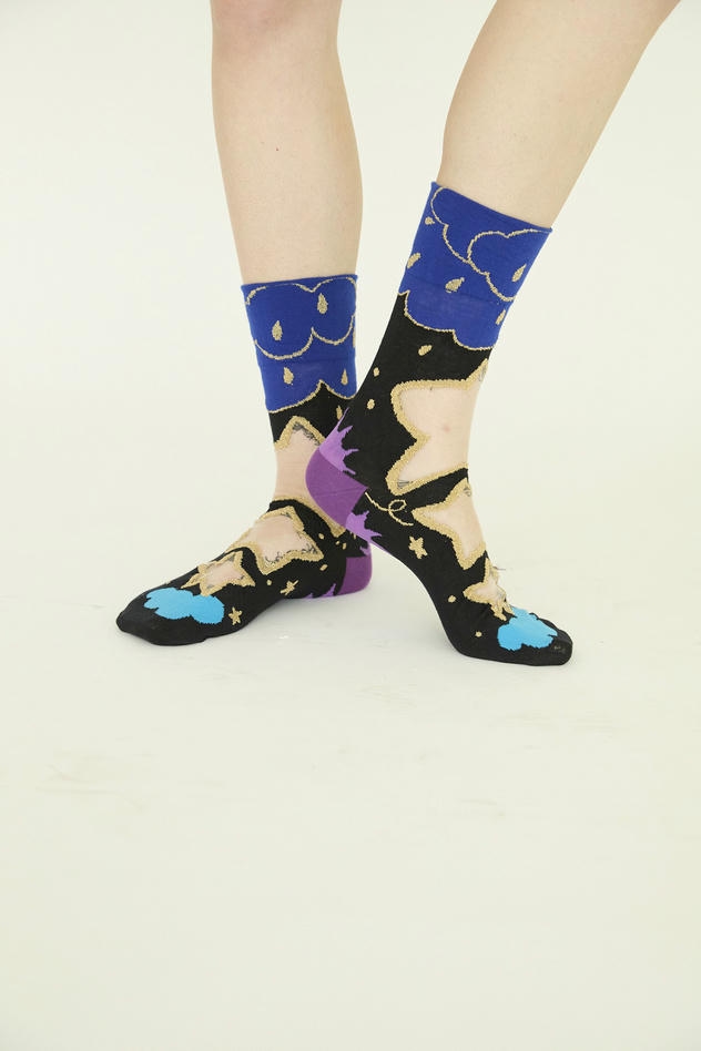 STARRY SKY SOCKS 詳細画像 off white 3