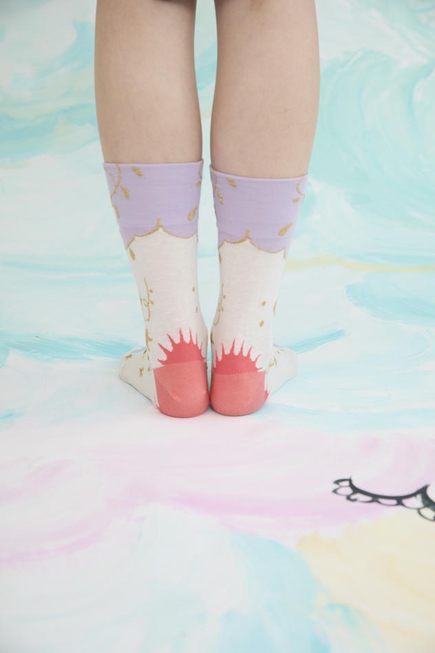 STARRY SKY SOCKS 詳細画像 off white 9