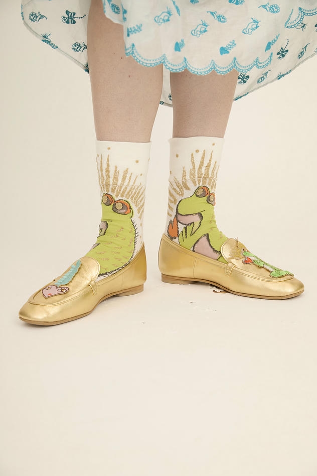 YOMIGAERU SOCKS 詳細画像 pink 1