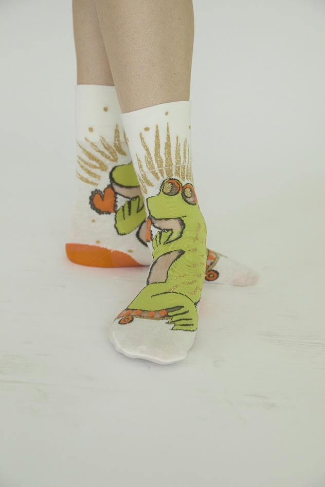 YOMIGAERU SOCKS 詳細画像 pink 2