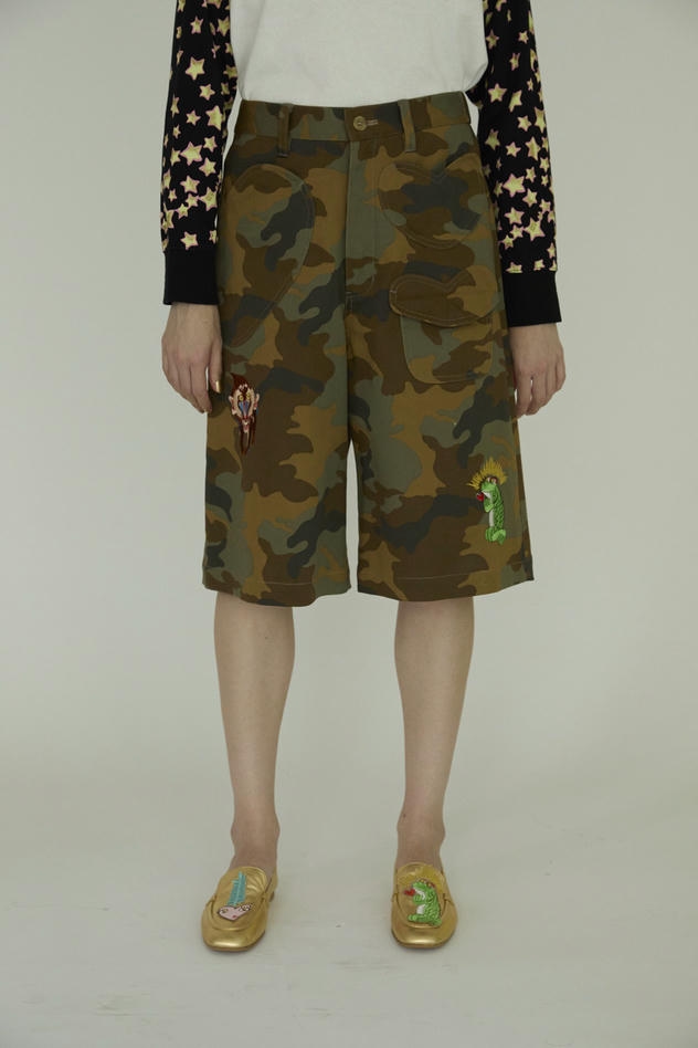 CAMOUFLAGE PRIONT PANTS 詳細画像 khaki 1
