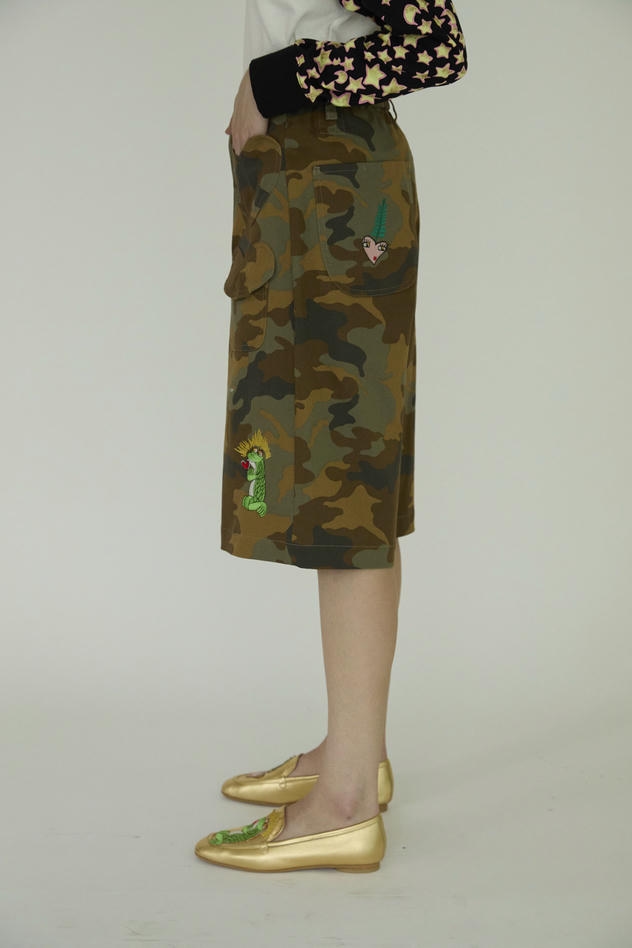 CAMOUFLAGE PRIONT PANTS 詳細画像 khaki 6
