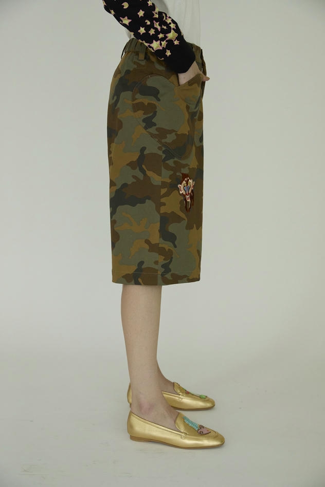 CAMOUFLAGE PRIONT PANTS 詳細画像 khaki 8
