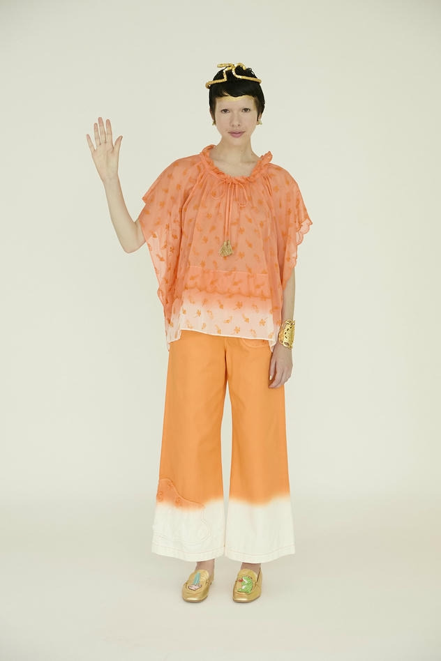 FLUR CHIND CLOTH PANTS 詳細画像 orange 13