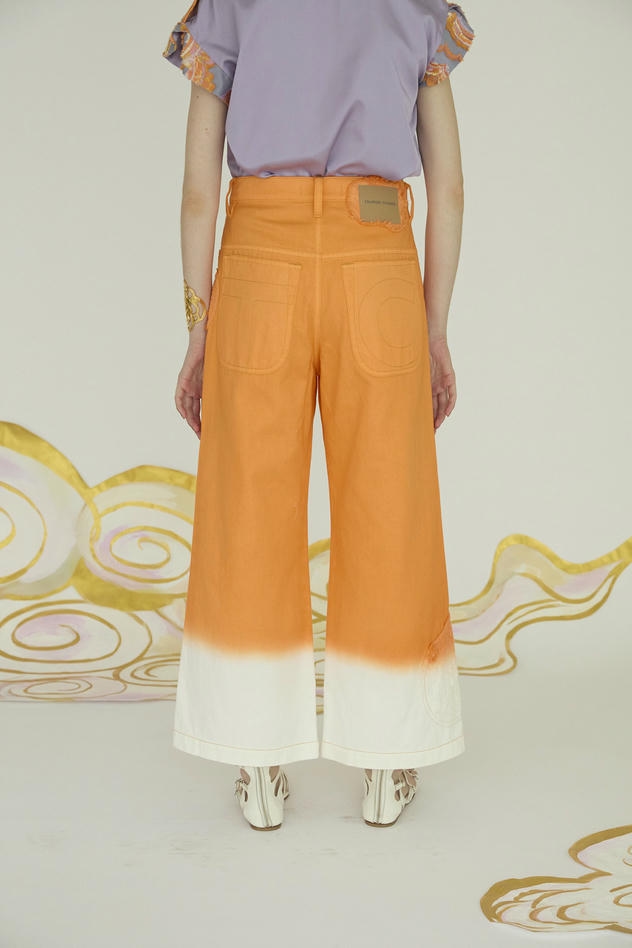 FLUR CHIND CLOTH PANTS 詳細画像 orange 7