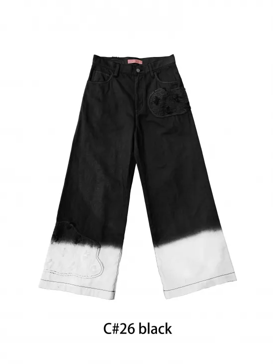 FLUR CHIND CLOTH PANTS 詳細画像 black 1