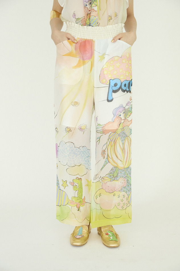 BLOOM GIRL PANTS 詳細画像 off white 1