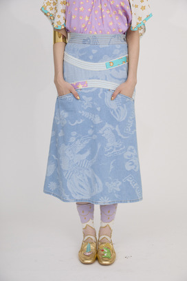 PARADIS JQ DENIM SKIRT 詳細画像