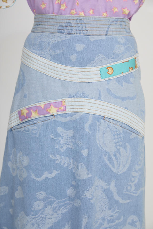 PARADIS JQ DENIM SKIRT 詳細画像 navy 3