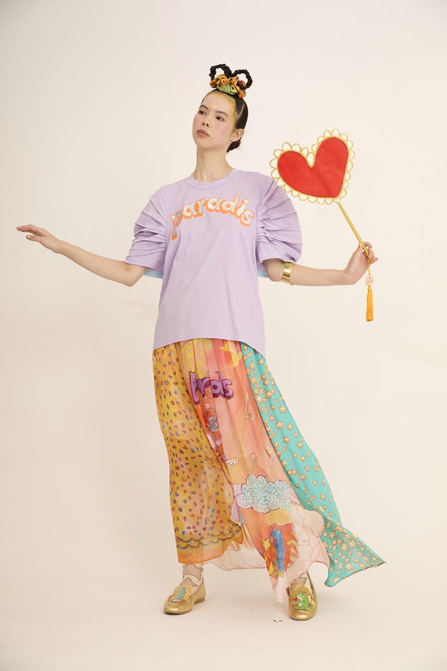 BLOOM GIRL SKIRT 詳細画像 orange 1