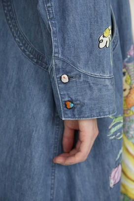 LIGHT DENIM DRESS 詳細画像