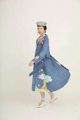 LIGHT DENIM DRESS 詳細画像