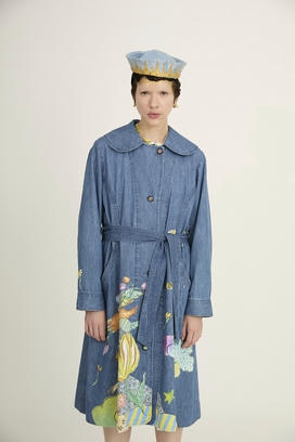 LIGHT DENIM DRESS 詳細画像