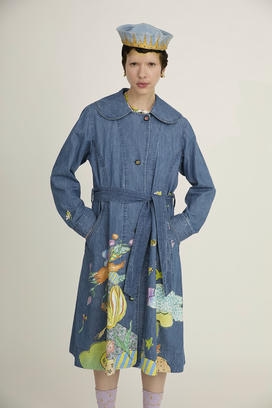 LIGHT DENIM DRESS 詳細画像