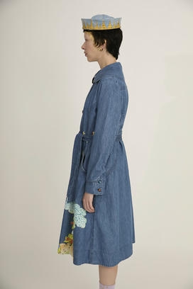 LIGHT DENIM DRESS 詳細画像