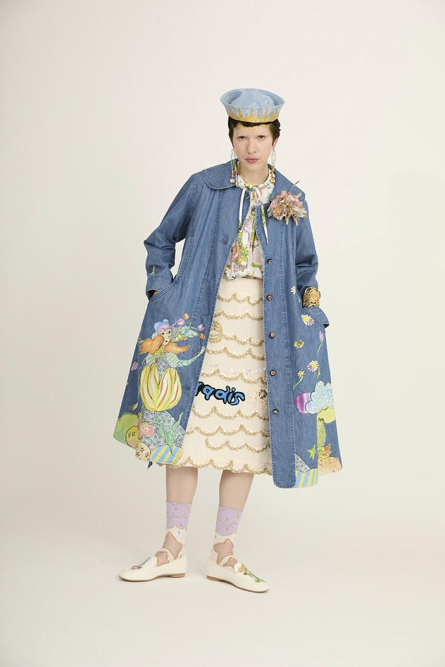 LIGHT DENIM DRESS 詳細画像 blue 1