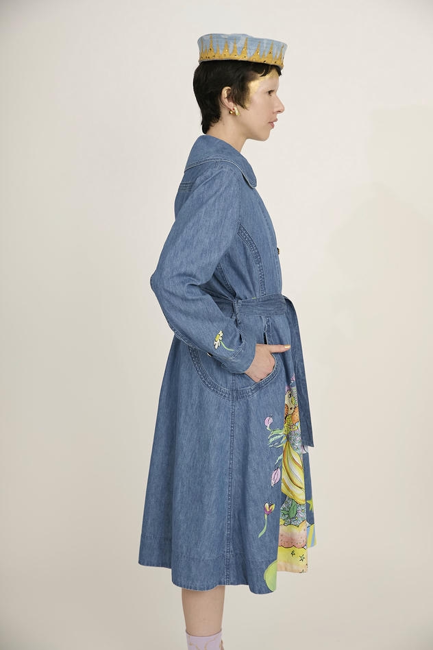 LIGHT DENIM DRESS 詳細画像 blue 12