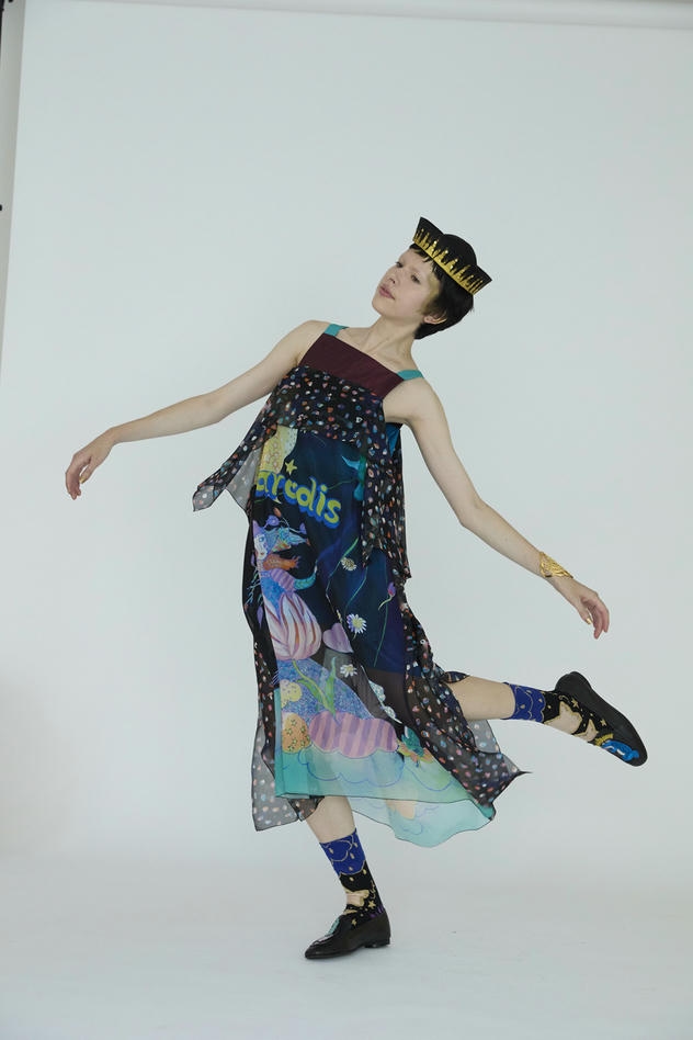 BLOOM GIRL DRESS 詳細画像 orange 10