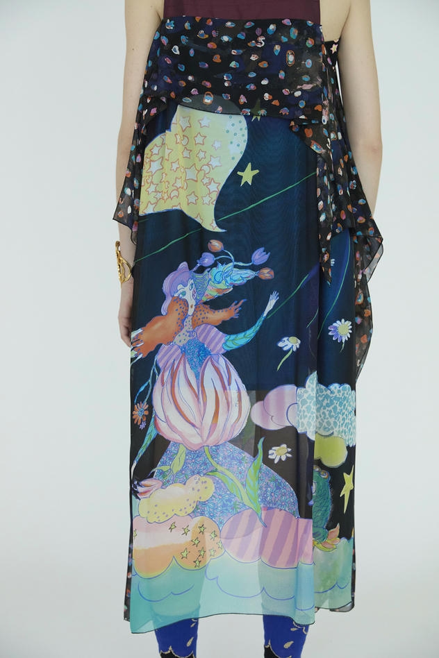 BLOOM GIRL DRESS 詳細画像 orange 8