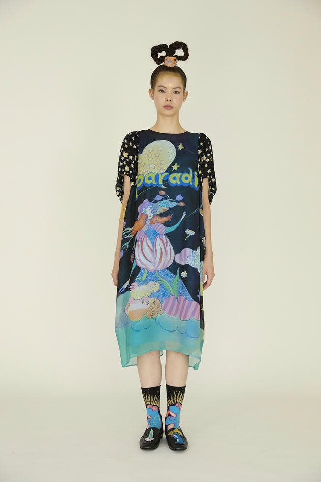 BLOOM GIRL DRESS 詳細画像 black 1