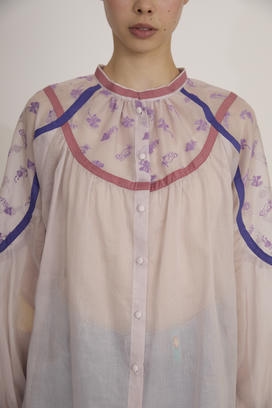 PETIT FROG EMBROIDERY BLOUSE 詳細画像