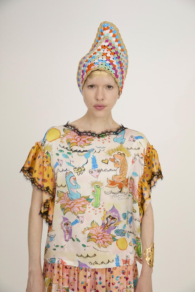 YOMIGAERU BLOUSE 詳細画像 off white 1