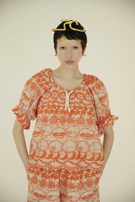 BLING FROG LACE BLOUSE