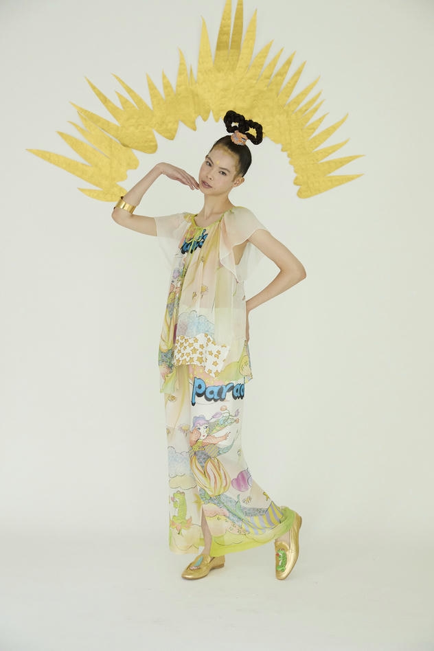 BLOOM GIRL BLOUSE 詳細画像 orange 9