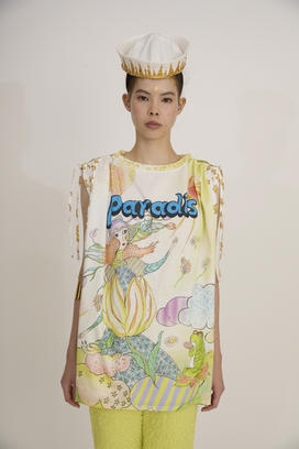 BLOOM GIRL GARDEN PRINT T-SHIRT 詳細画像