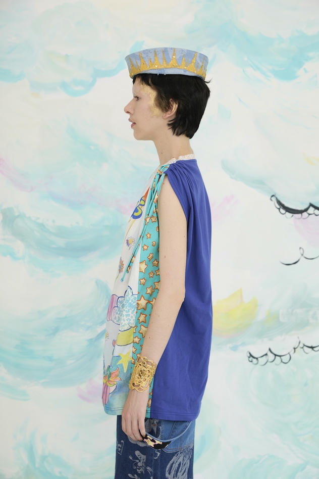 BLOOM GIRL GARDEN PRINT T-SHIRT 詳細画像 orange 11